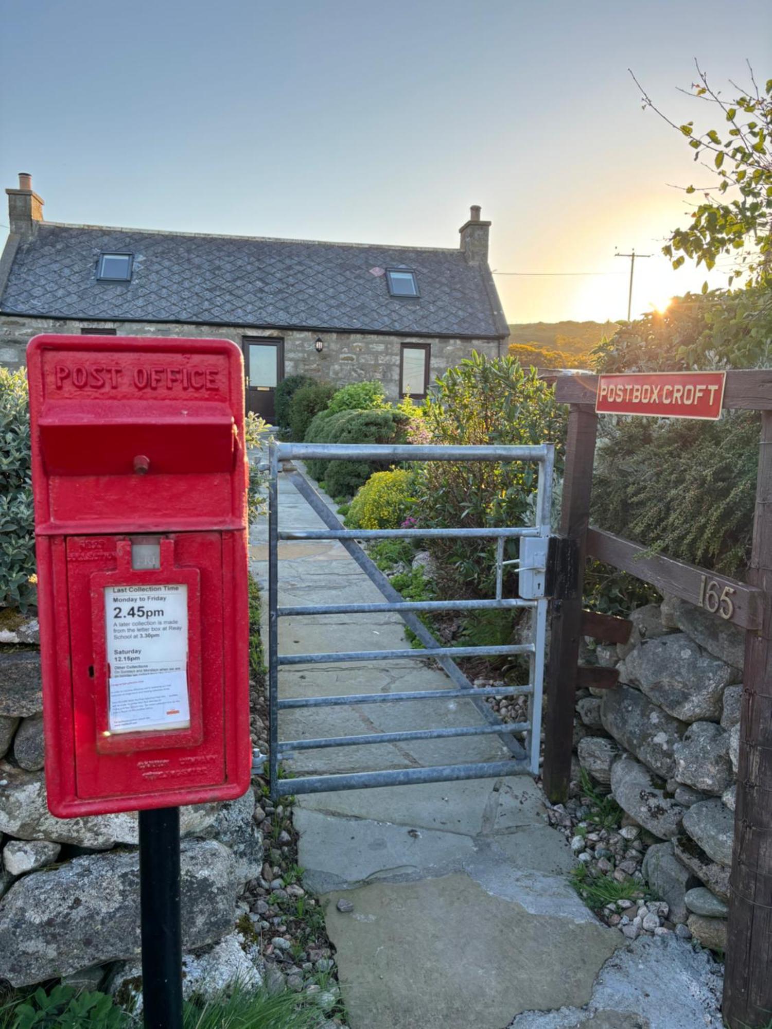Postbox Croft With A Sea View *